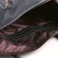 Кожаный саквояж синего цвета 