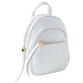 Стильная сумка-рюкзак белого цвета 1Вересня