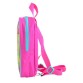 Детский розовый рюкзак с принтом Троль 1Вересня