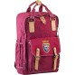 Міський рюкзак бордового кольору 1Вересня