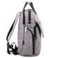 Сумка-рюкзак для ноутбука сірого кольору Dolly
