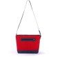 Красная сумка с вышивкой Alba Soboni
