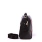 Молодежная сумка-саквояж черного цвета 171321 Alba Soboni