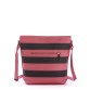 Женская сумка в розово-серую полоску 171491 Alba Soboni