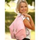 Рюкзак пудровий-рожевого кольору Alba Soboni