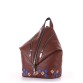 Коричневий стильний рюкзак Alba Soboni
