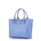 Яскрава жіноча сумка кольору блакитна хвиля Alba Soboni