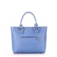 Яскрава жіноча сумка кольору блакитна хвиля Alba Soboni