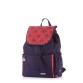 Рюкзак с мягкой спинкой сине-красного цвета Alba Soboni
