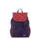 Рюкзак с мягкой спинкой сине-красного цвета Alba Soboni
