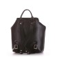 Рюкзак женский черного цвета с аппликацией Alba Soboni