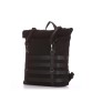 Плотный чёрный раскладной рюкзак Alba Soboni