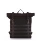 Плотный чёрный раскладной рюкзак Alba Soboni