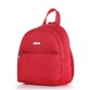 Красный рюкзак из комбинированных материалов Alba Soboni