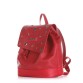 Небольшой женский красный рюкзак Alba Soboni