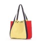 Пляжна сумка жовта з червоним Alba Soboni