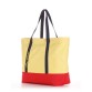 Жёлто-красная пляжная сумка  Alba Soboni