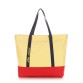 Жёлто-красная пляжная сумка  Alba Soboni