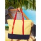 Яскрава жовто-синя пляжна сумка Alba Soboni
