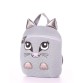 Рюкзак дитячий котик світло-сірого кольору Alba Soboni