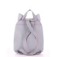 Рюкзак дитячий котик світло-сірого кольору Alba Soboni