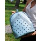 Голубой рюкзак с красивым узором Alba Soboni