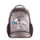 Милый рюкзак для девочки серебряного цвета Alba Soboni