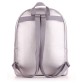Небольшой городской рюкзак серебряного цвета Alba Soboni