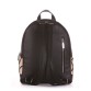 Красивый черный-бежевый рюкзак Alba Soboni