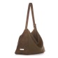 Практична жіноча сумка кольору хакі Alba Soboni