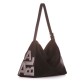 Стильна чорна сумка з ручкою на плече Alba Soboni