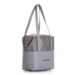 Стильная женская сумка серого цвета Alba Soboni