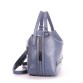 Компактная женская сумка серо-голубого оттенка Alba Soboni