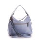 Компактная женская сумка серо-голубого оттенка Alba Soboni