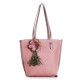 Оригинальная розовая сумка с цветами Alba Soboni