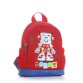 Красный рюкзак для детей с роботом Alba Soboni