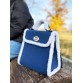 Синя жіноча сумка на застібці Alba Soboni