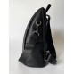 Сумка-рюкзак с узором чёрного цвета Alba Soboni