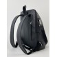 Чорно-біла сумка-рюкзак з котом Alba Soboni