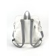 Белая сумка-рюкзак Alba Soboni
