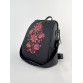 Чорна сумка-рюкзак жіноча з візерунком. Alba Soboni