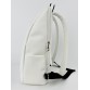 Білий рюкзак з візерунком з кишенею для ноутбука 15.6 Alba Soboni