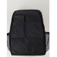 Чорна з візерунком сумка-рюкзак з кишенею для ноутбука 13.6 Alba Soboni