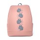 Женский розовый рюкзак с отделом для ноутбука 15.6 Alba Soboni
