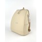 Бежева сумка-рюкзак з відділенням для ноутбука 13.6 Alba Soboni