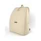 Бежевый женский рюкзак с карманом для ноутбука 15.6 Alba Soboni