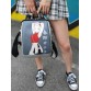 Молодежный рюкзак с принтом Сакура Харуно цвет серебро Alba Soboni