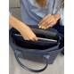 Темно-синя містка сумка з кишенею для планшета та ноутбука Alba Soboni