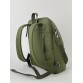 Комплект - сумка-рюкзак и косметичка оливкового цвета Alba Soboni