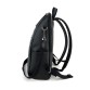Комплект чорний рюкзак і косметичка Alba Soboni